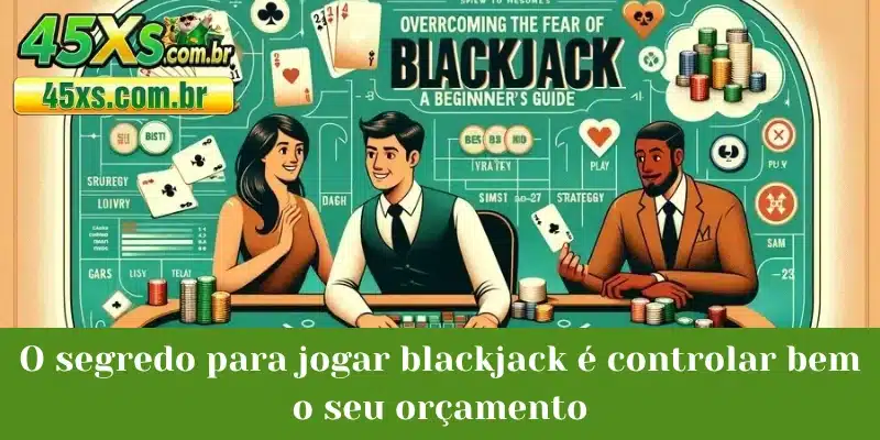 O segredo para jogar blackjack é controlar bem o seu orçamento